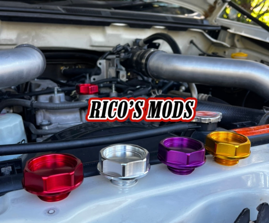 Dmax Billet Aluminium Oil Cap Red